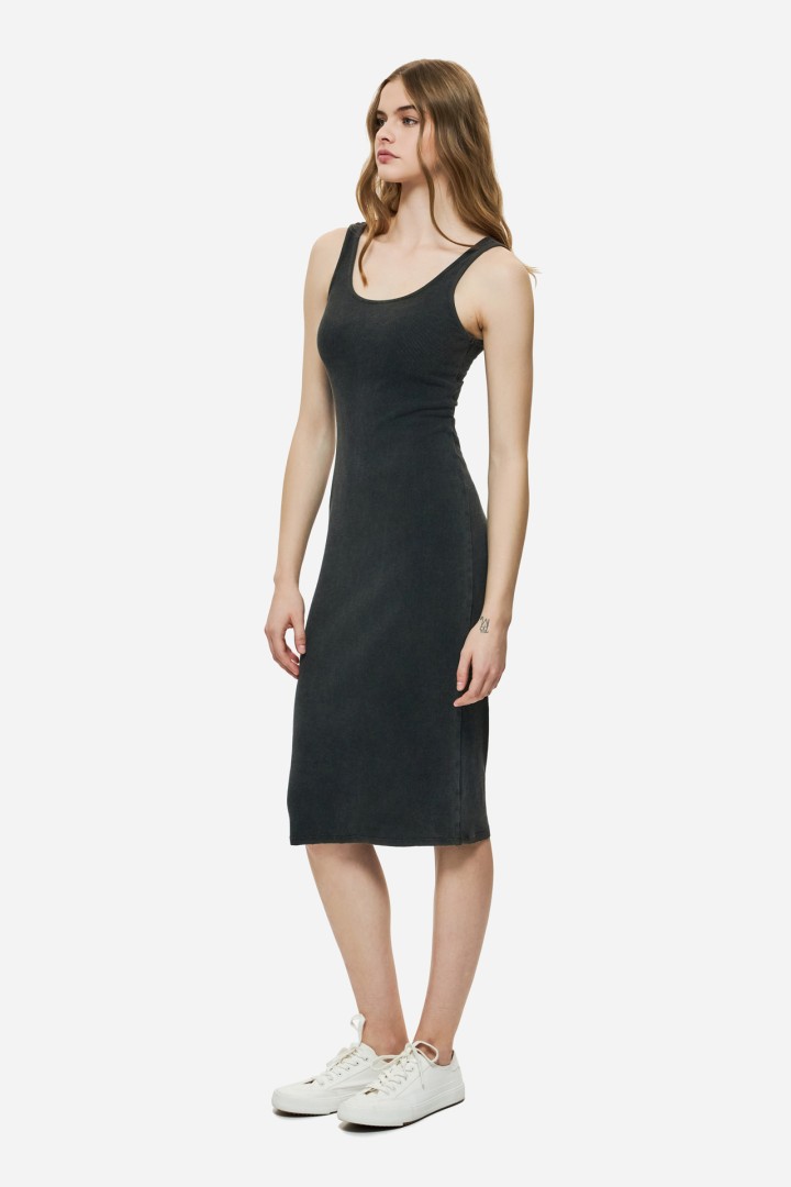 TANK DRESS VINTAGE BLACK