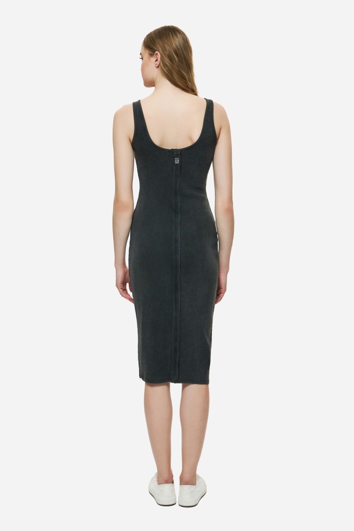 TANK DRESS VINTAGE BLACK