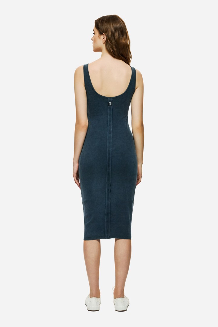 TANK DRESS VINTAGE BLUE