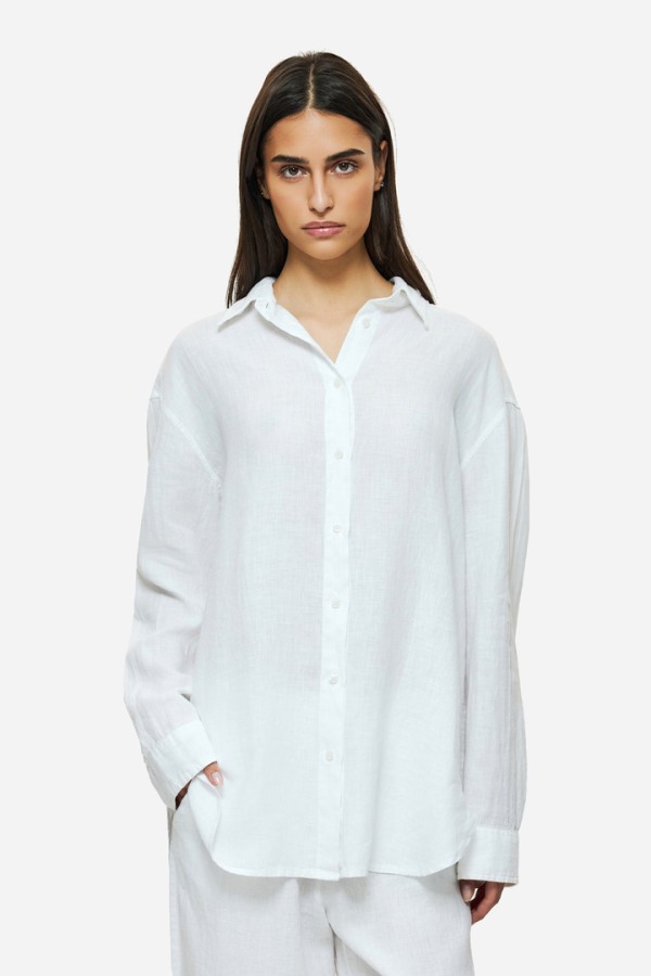 LINEN SHIRT WHITE