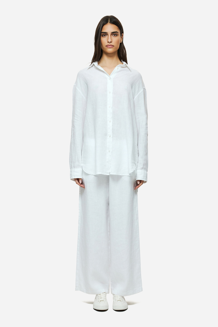 LINEN SHIRT WHITE