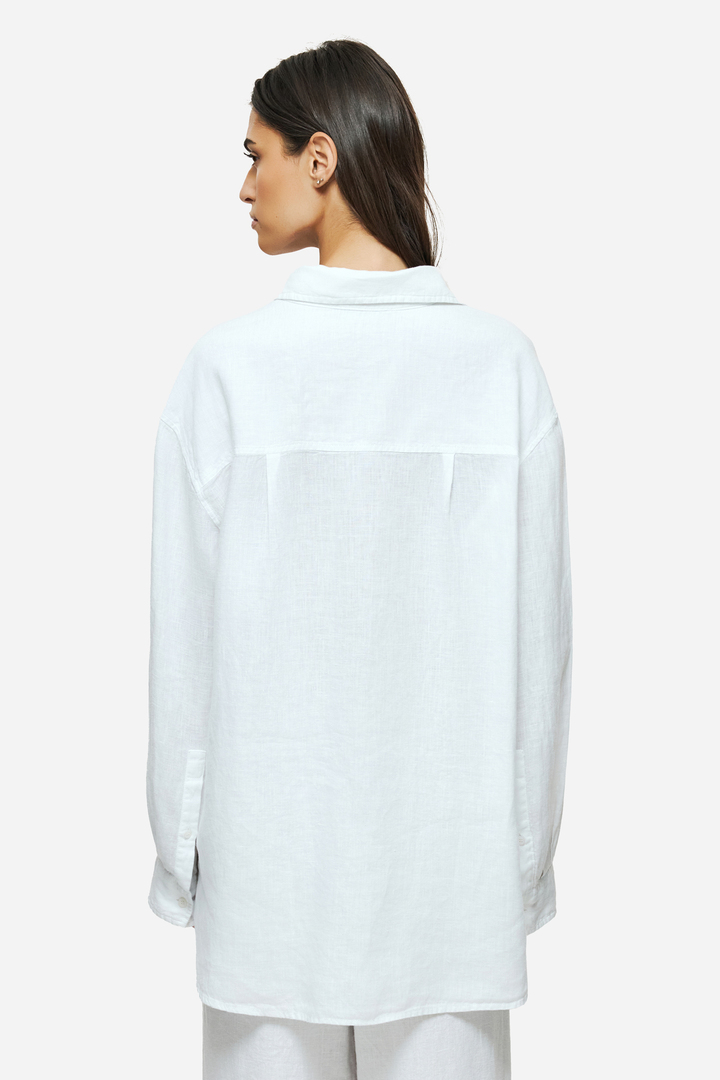 LINEN SHIRT WHITE