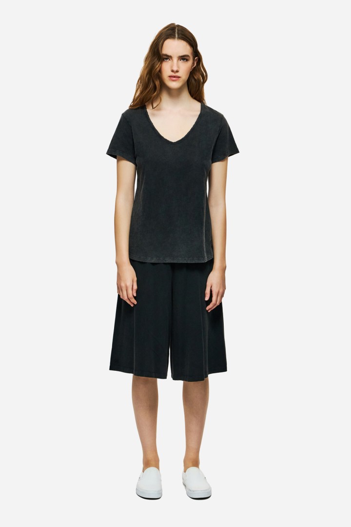 Relaxed Fit Long Sweatbermuda VINTAGE BLACK