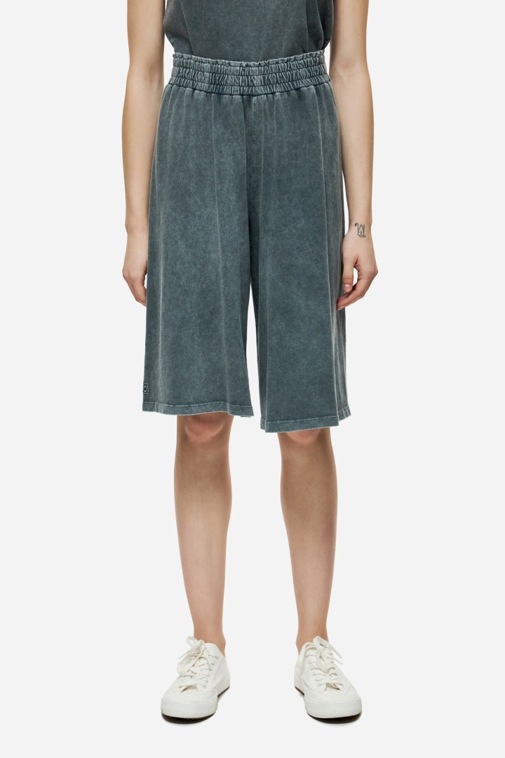 Relaxed Fit Long Sweatbermuda VINTAGE GREY