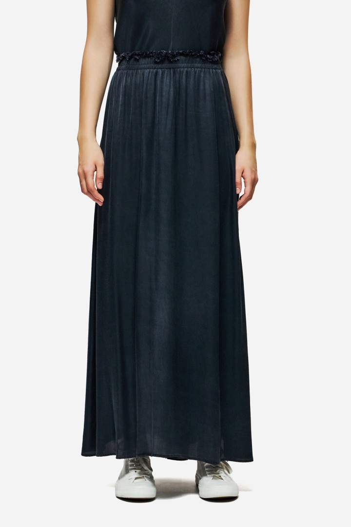 MAXI SKIRT VINTAGE BLUE