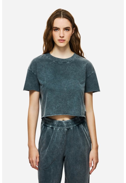 BOXY T-SHIRT VINTAGE GREY