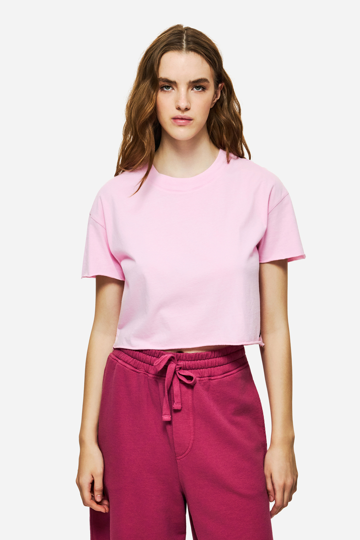 BOXY T-SHIRT BUBBLEGUM