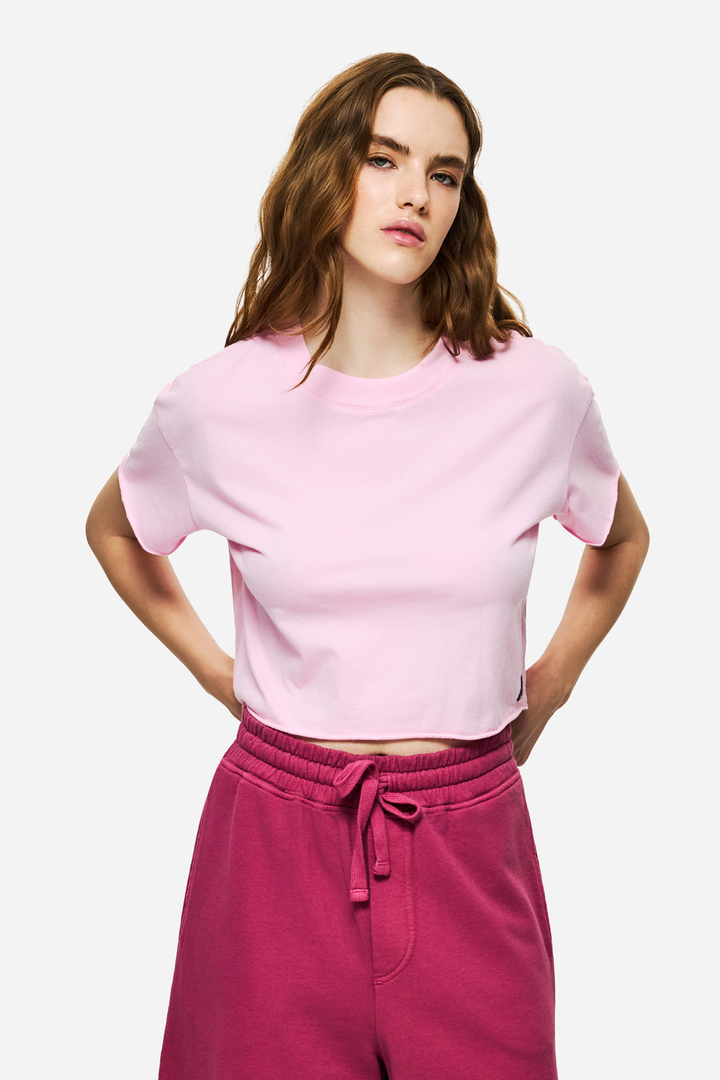 BOXY T-SHIRT BUBBLEGUM