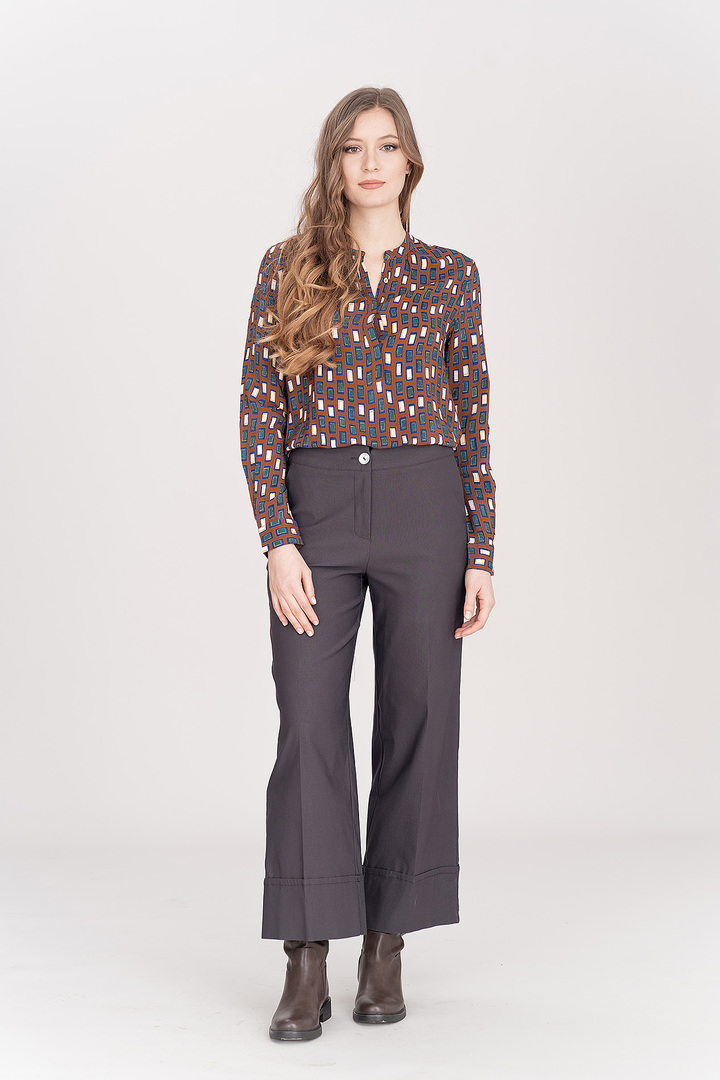 GINESTRA Mandarin blouse
