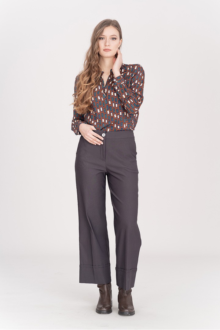GINESTRA Mandarin blouse