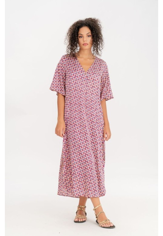 MAXI PRINTED DRESS