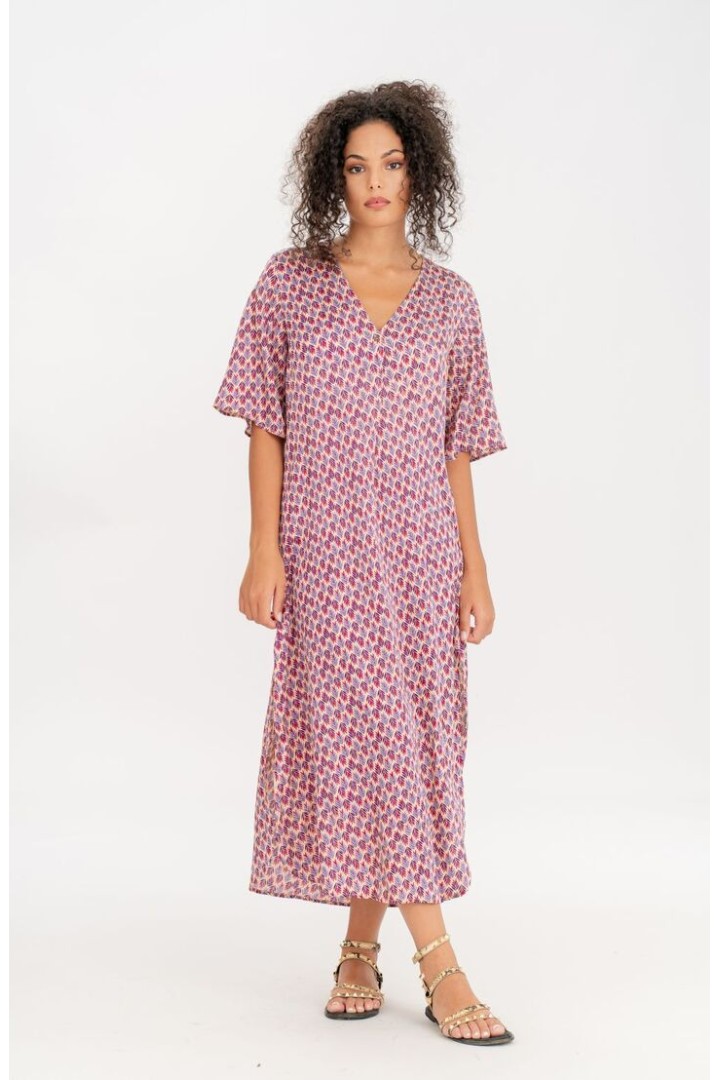 MAXI PRINTED DRESS