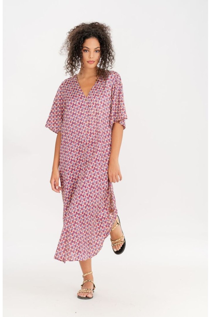 MAXI PRINTED DRESS