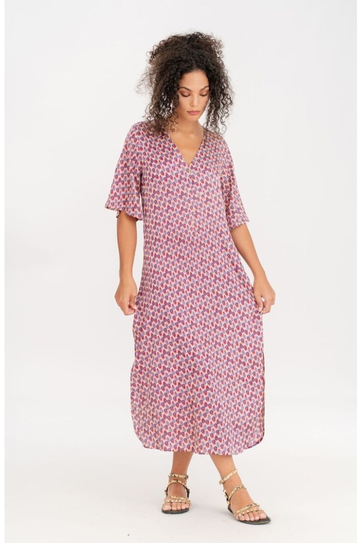 MAXI PRINTED DRESS