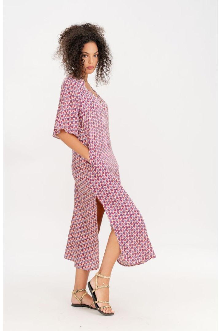 MAXI PRINTED DRESS