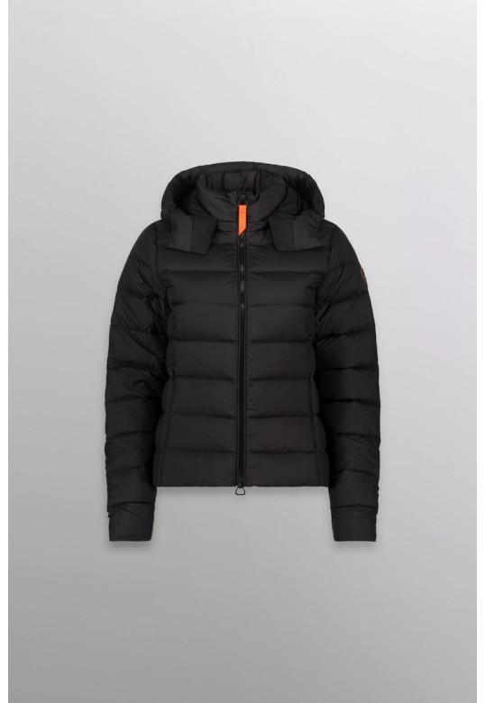 France Lightweight slim-fit down jacket black