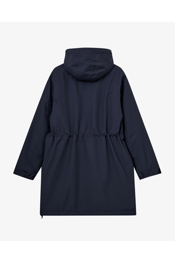 Læsø Padded Long Jacket - Navy