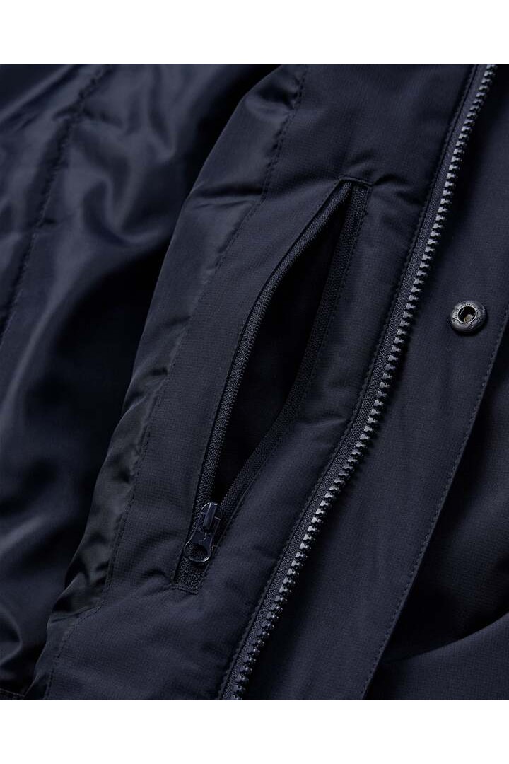 Læsø Padded Long Jacket - Navy