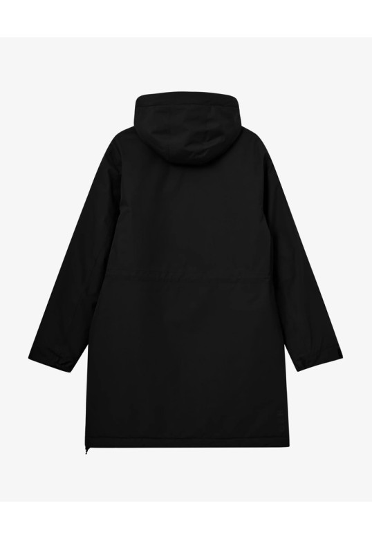 Læsø Padded Long Jacket - Black