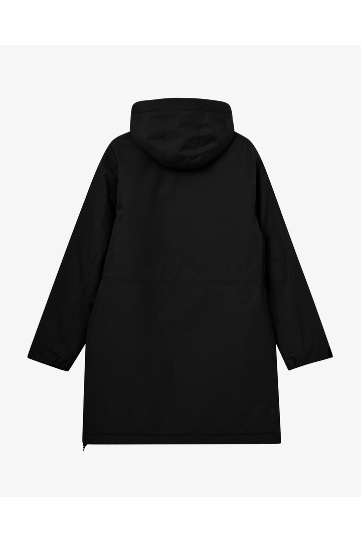 Læsø Padded Long Jacket - Black