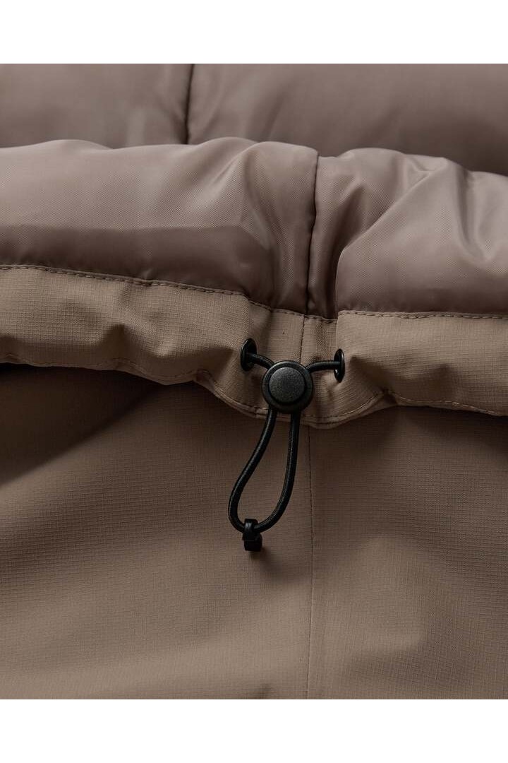 Læsø Padded Long Jacket - Dusty Oak