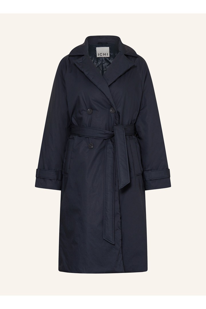 IHHANIVA TRENCH COAT DARK NAVY