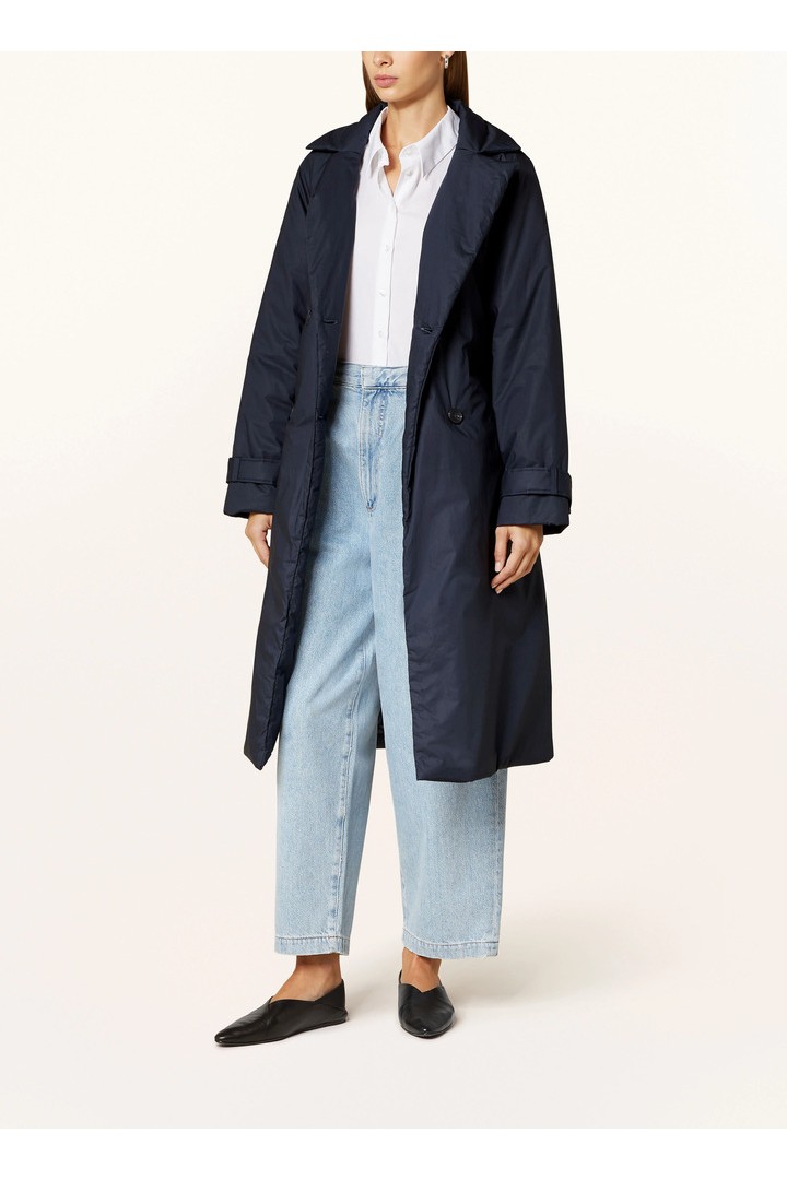 IHHANIVA TRENCH COAT DARK NAVY