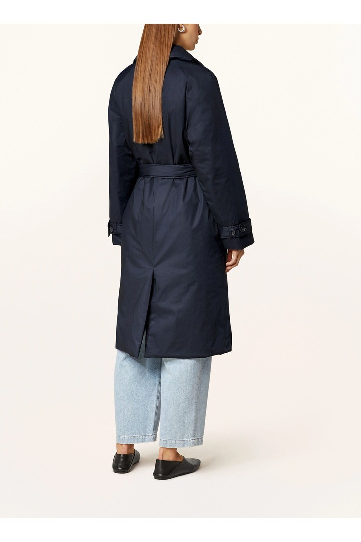 IHHANIVA TRENCH COAT DARK NAVY