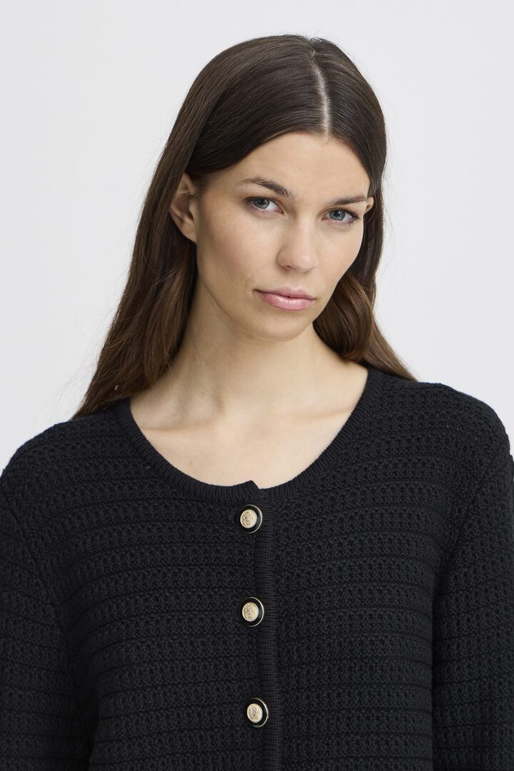 IHBECCAS CARDIGAN BLACK