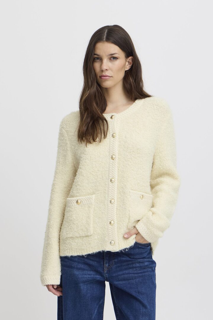 IHVALMAI CARDIGAN BIRCH