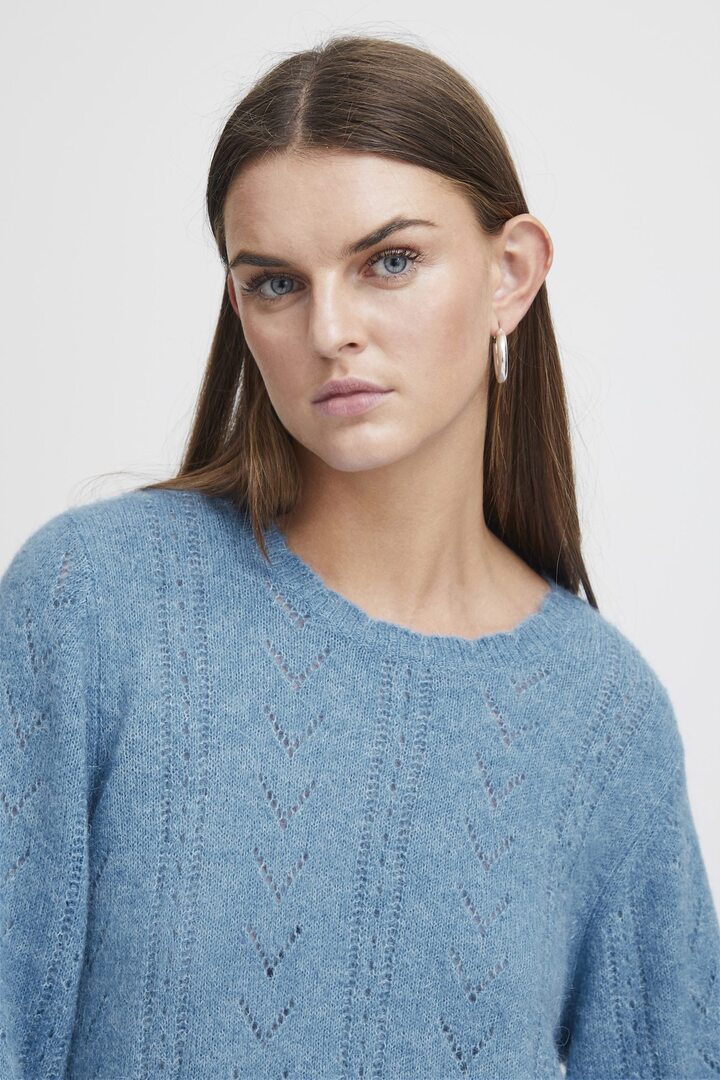 IHKAMARA PULLOVER AZUR BLUE