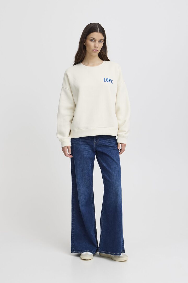 IHMERELLA SWEATSHIRT BIRCH STRONG BLUE