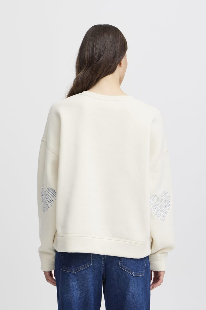 IHMERELLA SWEATSHIRT BIRCH STRONG BLUE