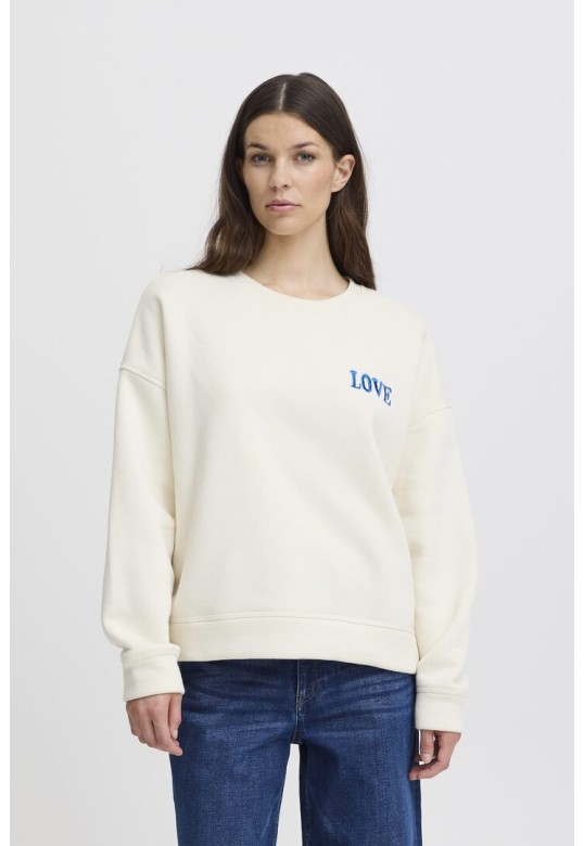 IHMERELLA SWEATSHIRT BIRCH STRONG BLUE