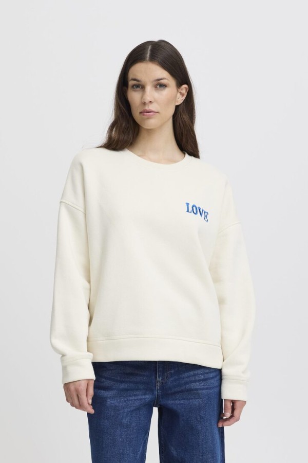 IHMERELLA SWEATSHIRT BIRCH STRONG BLUE