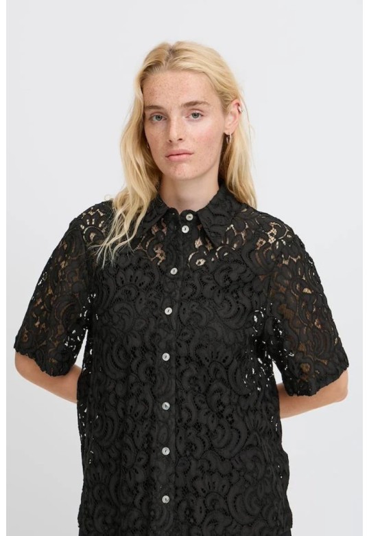 IHVARSHA SHIRT BLACK