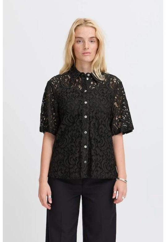 IHVARSHA SHIRT BLACK