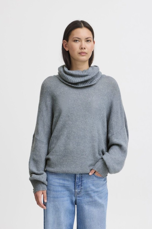 IHKAMARA PULLOVER BLUE MIRAGE