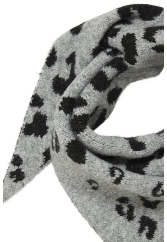 IAAMAYA SCARF LIGHT GREY MELANGE