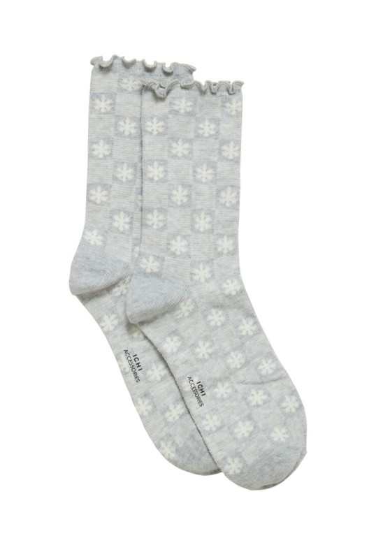 IAHOLLIE Socks light grey melange