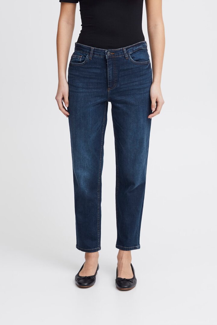 IHTWIGGY RAVEN Jeans Dark Blue