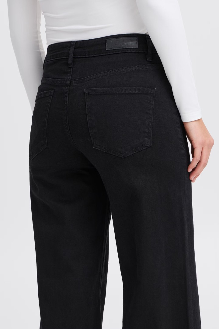 IHTWIGGY WIDE Jeans Black