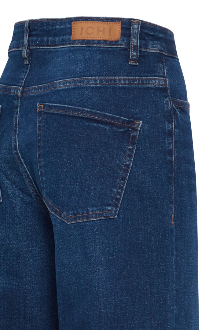 IHTWIGGY WIDE Jeans Dark Blue