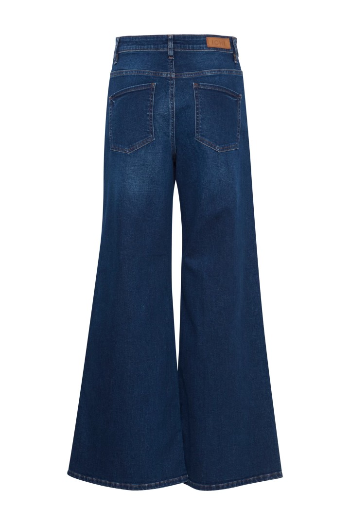 IHTWIGGY WIDE Jeans Dark Blue