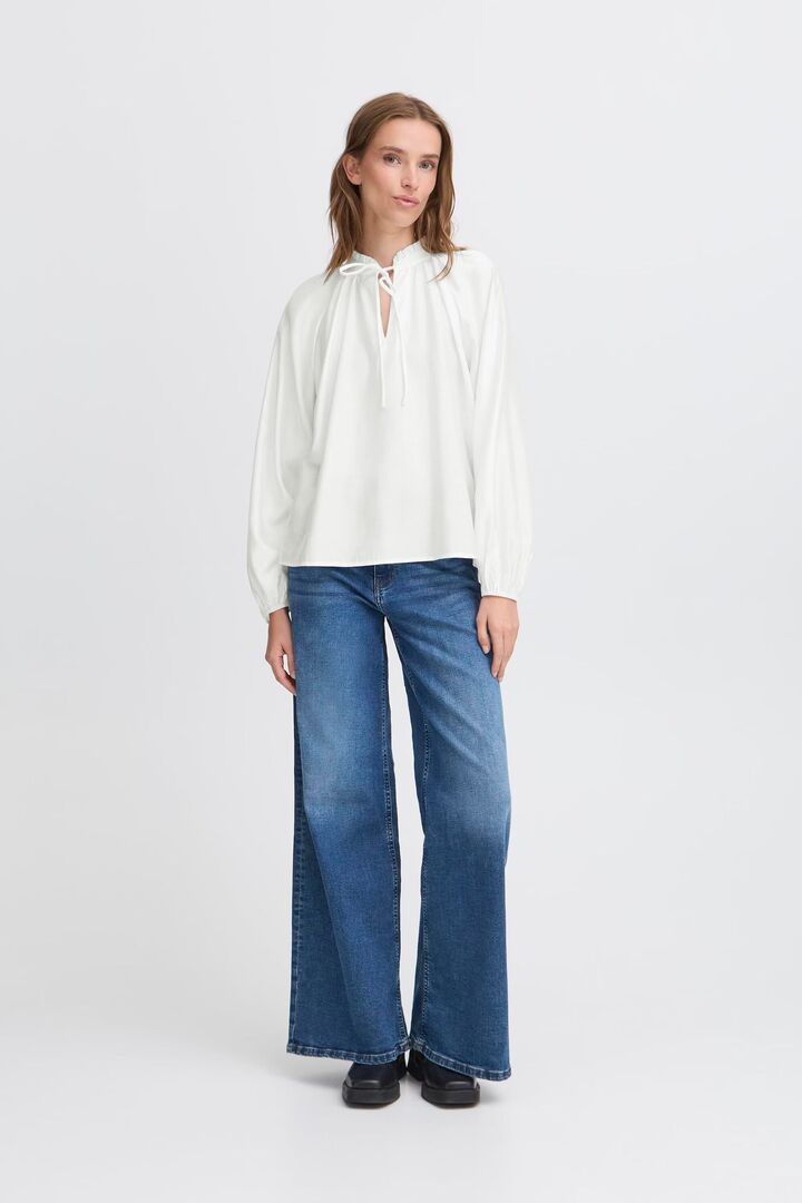IHKARLANI Blouse Cloud Dancer
