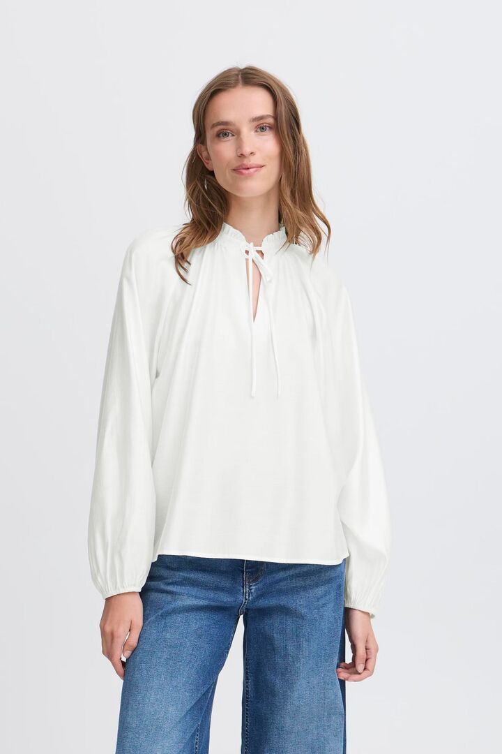 IHKARLANI Blouse Cloud Dancer