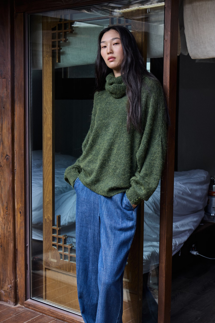IHKAMARA Pullover Rifle Green