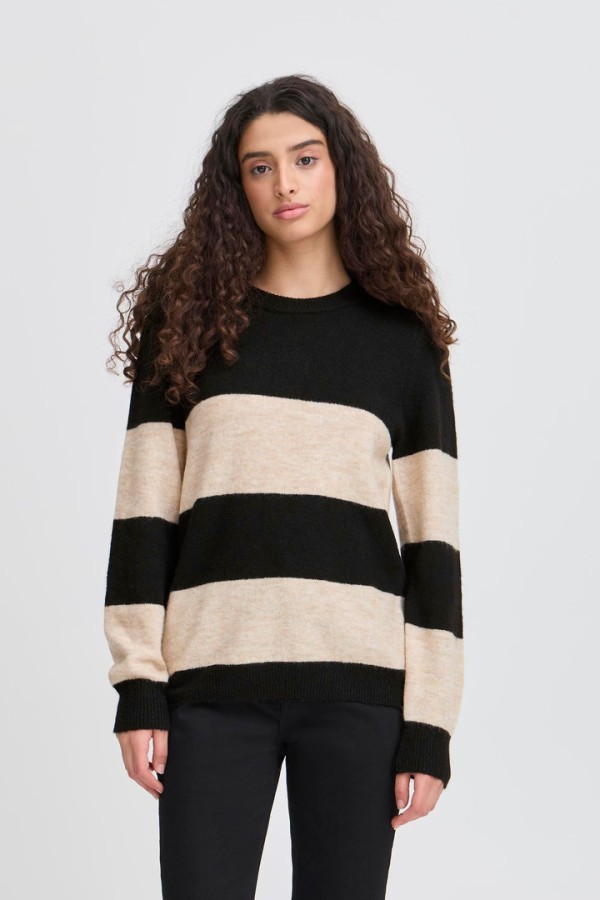 IHEDEEN Pullover METEORITE STRIPE