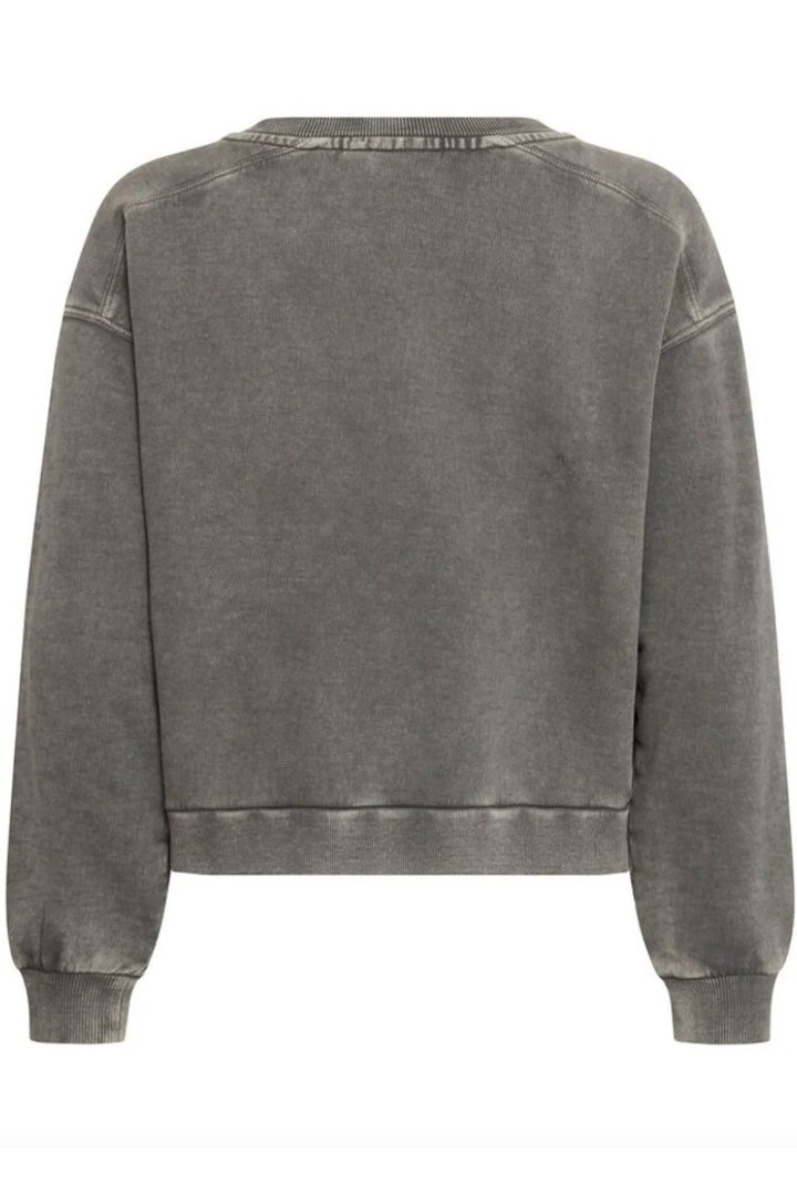 IHNAMINA SWEATSHIRT GREY PINSTRIPE