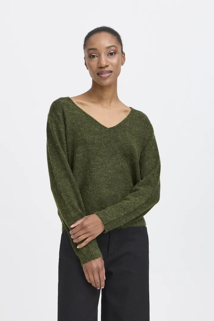IHKAMARA Pullover Green Rifle